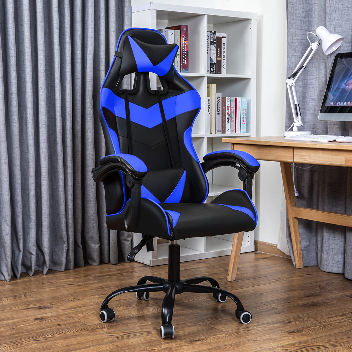 Details about   High-back Office Computer Gaming Chair Executive Swivel Racing Chair Black/Red 