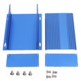 thumbnail image 2 of Caja eléctrica de aluminio Jadeshay Impermeable Azul mate 61 x 147 x 200 mm, 2 of 8