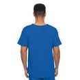thumbnail image 3 of Healing Hands Blue Label Men's James 1-Pocket Scrub Top, 3 of 6
