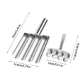 thumbnail image 3 of HOARBOEG Household Stainless Steel Meatball Maker Shrimp Sliding Tool 304 Stainless Steel, 3 of 7