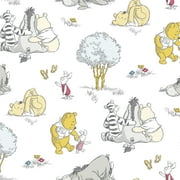 Disney Pooh A Togetherish Sort Of Day 1 Yard Precut Fabric