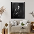 thumbnail image 4 of Historic Framed Print, NEWCOMB, SIMON. PROFESSOR. WITH CHILD, 17-7/8" x 21-7/8", 4 of 9