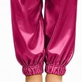 thumbnail image 6 of mgoYE Girls Sequin Pants Sparkle Kids Elastic Waist Glitter Disco Dance Trousers(Hot Pink,4-5 Years), 6 of 6