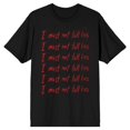 thumbnail image 1 of Harry Potter I Must Not Tell Lies Black T-Shirt, 1 of 2