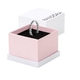 thumbnail image 1 of Anillo PANDORA Band of Hearts de plata de ley, talla 6, para mujer, 1 of 8