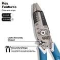 thumbnail image 3 of Pelacables Klein Tools K12075 de alta resistencia con apertura automática, 3 of 5