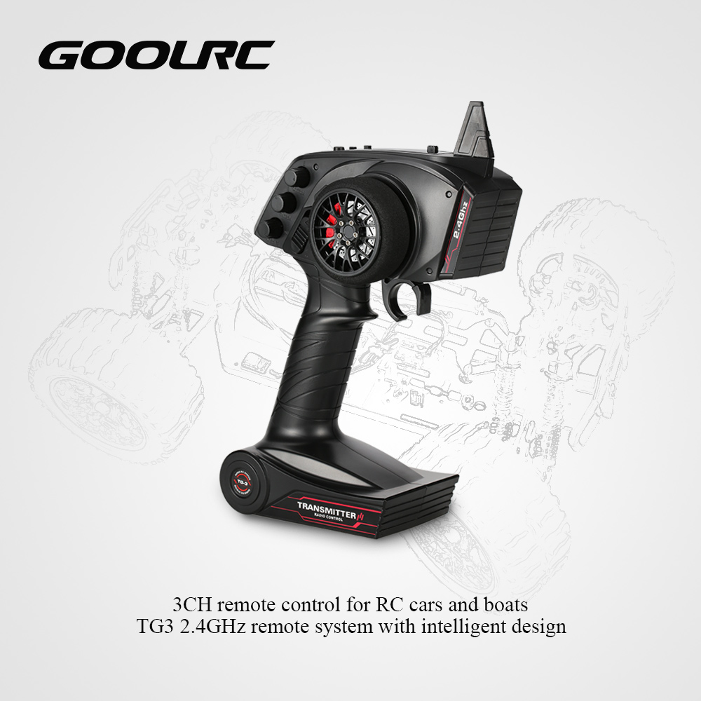rc boat controller and receiver