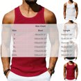 thumbnail image 3 of Ceisia Men's Ribbed Crew Neck Tank Top Slim Fit Sleeveless Shirt for Casual and Gym Black XL Gifts for Father, 3 of 9