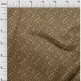 thumbnail image 3 of oneOone Rayon Light Brown Fabric Floral Sewing Craft Projects Fabric Prints By Yard 56 Inch Wide, 3 of 5