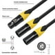 thumbnail image 5 of Cable Divisor XLR, 3 XLR Hembra una Doble XLR Macho Cable de Audio Cable y Cable Divisor de MicróFono Equilibrado Adaptador de Audio, 5 of 7