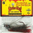 thumbnail image 3 of Strike King Bleeding Bitsy Bug Jig 1/4oz Bleeding Smoke Bass Jig, 3 of 7