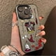 thumbnail image 4 of Funda de teléfono para iPhone, carcasa dura mate a prueba de golpes, 16, 15, 14, 13, 12, 11 Pro Max, XS, X, XR, 8, 7 Plus, SE 2020, 4 of 5