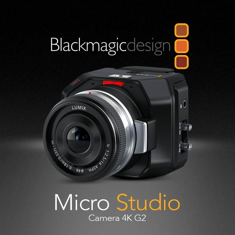 Blackmagic Design Micro Studio Camera 4K G2 with 14mm Lens Blackmagic Design Micro Studio Camera 4K G2 with 14mm Lens