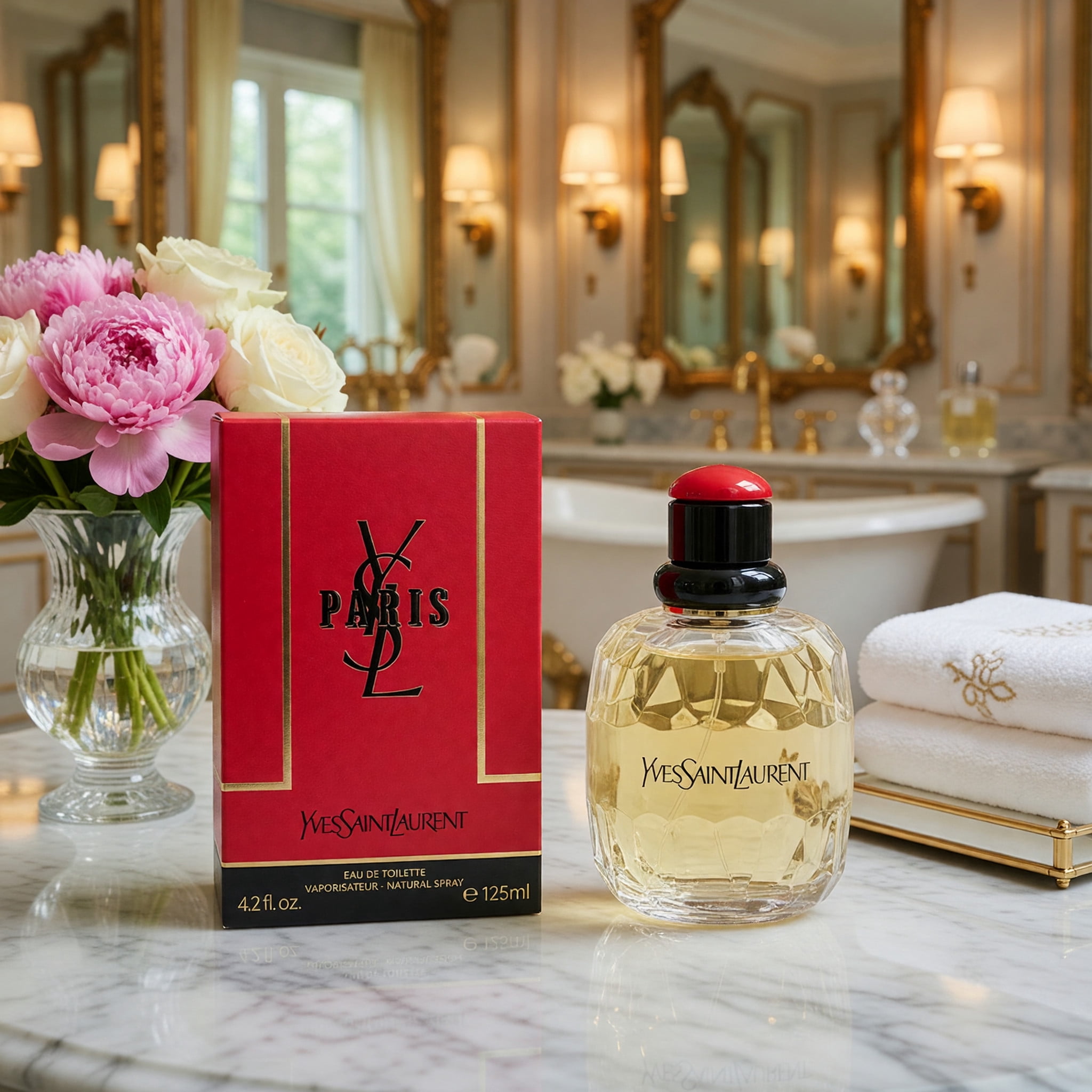 Yves Saint Laurent PARIS 4.2 oz Eau De Toilette Perfume Spray for