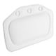 thumbnail image 3 of Almohada para bañera, espuma suave acolchada, almohada para baño de spa, reposacabezas, cabeza, cuello, cojín trasero, baño para jacuzzi, baño de burbujas(Blanco), 3 of 9
