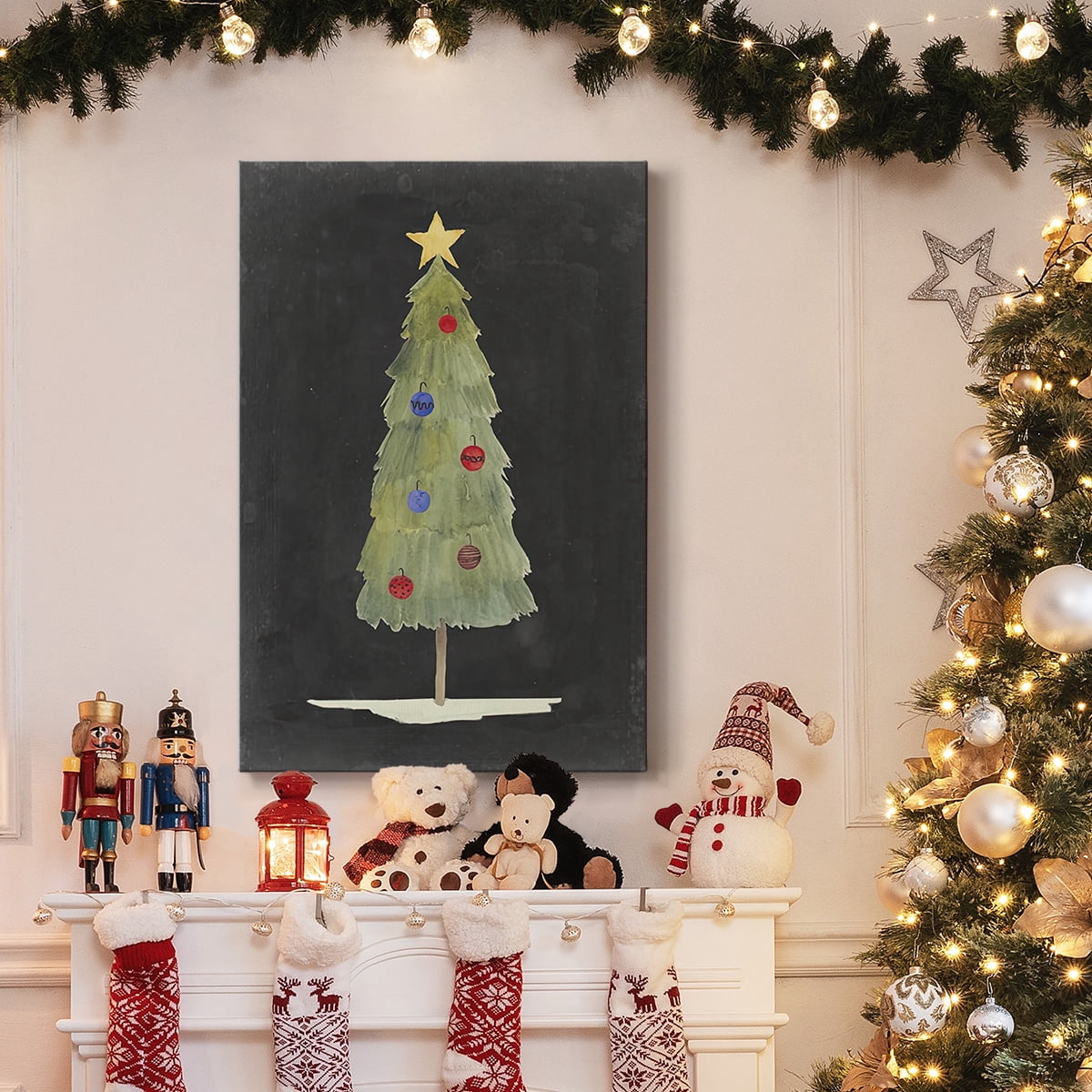 Christmas Glow II- Gallery Wrapped Canvas