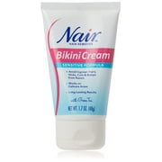 Nair Hair Remover Bikini Cream, Green Tea Sensitive Formula, 1.7 oz, 2 Pack