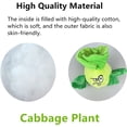 thumbnail image 3 of Peluche Bonk Choy de 6 pulgadas de Plantas vs. Zombies, muñeco de peluche suave PVZ, planta de col china, nuevo, muñeco de trapo de peluche de planta zombi para niños., 3 of 5