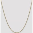 thumbnail image 2 of 10K Yellow Gold 1.75mm Flat Figaro Chain (22 X 1.75) Made In South Africa 10fg050-22, 2 of 5