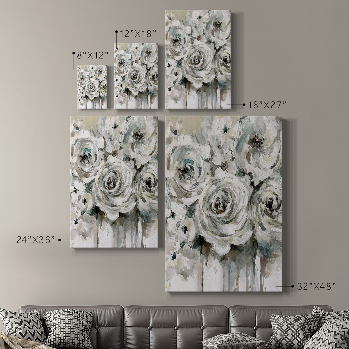 Soft Fragrance II Premium Gallery Wrapped Canvas - Ready to Hang