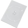 thumbnail image 3 of Standard DVD Case 14mm White Single with Wrap Around Clear Sleeve (10), 3 of 5