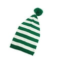 thumbnail image 4 of Gorro de punto navideño,Gorro de punto navideño con pompón para fiesta,Gorros de Papá Noel,tocados,livianos,lindos y decorativos,Gorro de crochet cálido para invierno,regalo Verde y, 4 of 8