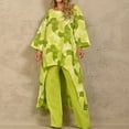 thumbnail image 3 of Atuendos Informales Trajes casuales Mujer Longitud total Asimétrica Suelta Primavera Verano (Amarillo M) Cgtredaw para Mujer Amarillo T M, 3 of 6