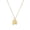 Gold Letter A, variant on PAURO Bubble Letter Necklace Gold Plated Women Initial Balloon Pendant Stainless Steel Personalized Statement Alphabet Charm Cute Name Dainty Jewelry Gold Letter O
