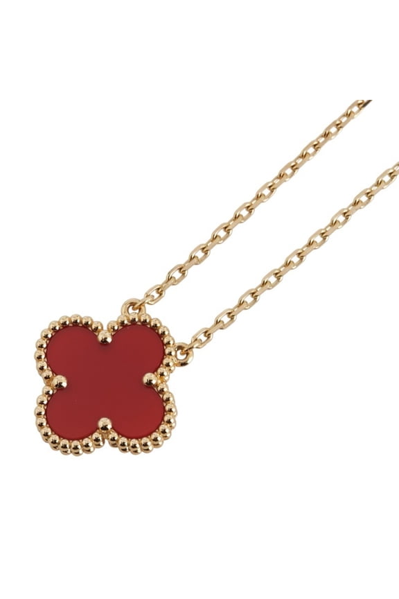 Pre-Owned Van Cleef & Arpels Vintage Alhambra Pendant Necklace VCARD38500 in 18KYG...