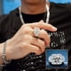 thumbnail image 1 of Anillo de lujo con circonita para hombre, chapado en cobre lleno de diamantes, anillo dominante para hombre Wmkox8yii fajkfhkj2582, 1 of 9