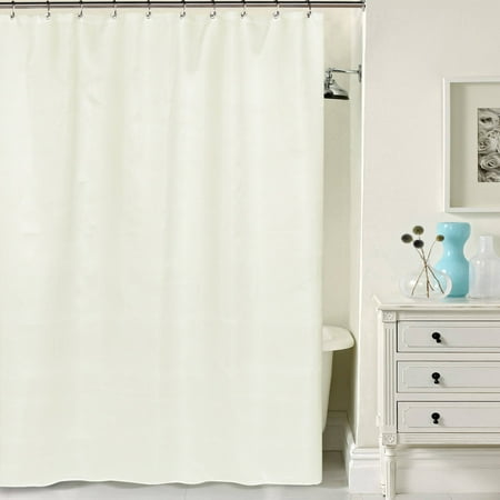 Hotel Quality Waffle Weave Shower curtain with Metal Grommets, 70" x 72"