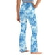 thumbnail image 4 of Odeerbi 2-13 Años Niñas Pantalones de Yoga de Pierna Ancha Tie-Dye Entrenamiento Baile Pantalones Deportivos Lindos Elasticidad Cintura Alta Pantalones de Pierna Recta, 4 of 9