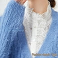 thumbnail image 3 of LoudSung Detachable Fake Collar Blouse False Collar Half Shirts Dickey Collar Top Elegant for Women Girls, 3 of 6