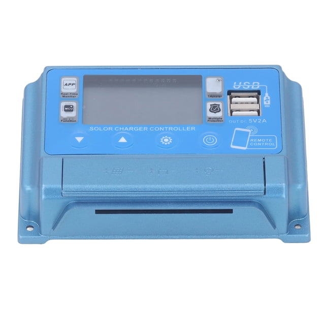 MPPT Solarcontroller, 5v 2A Double Régulateur de Panneau Photovoltaïque USB, Écran LCD, Multiple, 12V 24V 36V 48V 60V Compatible