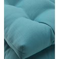 thumbnail image 4 of Pillow Perfect Coussins de Siège Tuftés pour Piscine Extérieure/intérieure (Dossier Rond), 19 Pouces x 19 Pouces, Turquoise, Lot de 2, 4 of 4