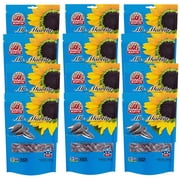 Mr. Martin Freshly Roasted Sunflower Seeds, Jumbo, Crunchy, Delicious, Non-GMO, Vegan and Keto Friendly, 5.25 Oz, Salted, 12 Pack