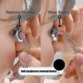 thumbnail image 2 of Pinzas de sílice blandas para lentes de contacto Aplicador para quitar lentes de contacto, 2 of 2