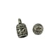 thumbnail image 4 of tallada en plata , espaciador, , pendientes, hallazgos, manualidades, paquete de 50, 4 of 6