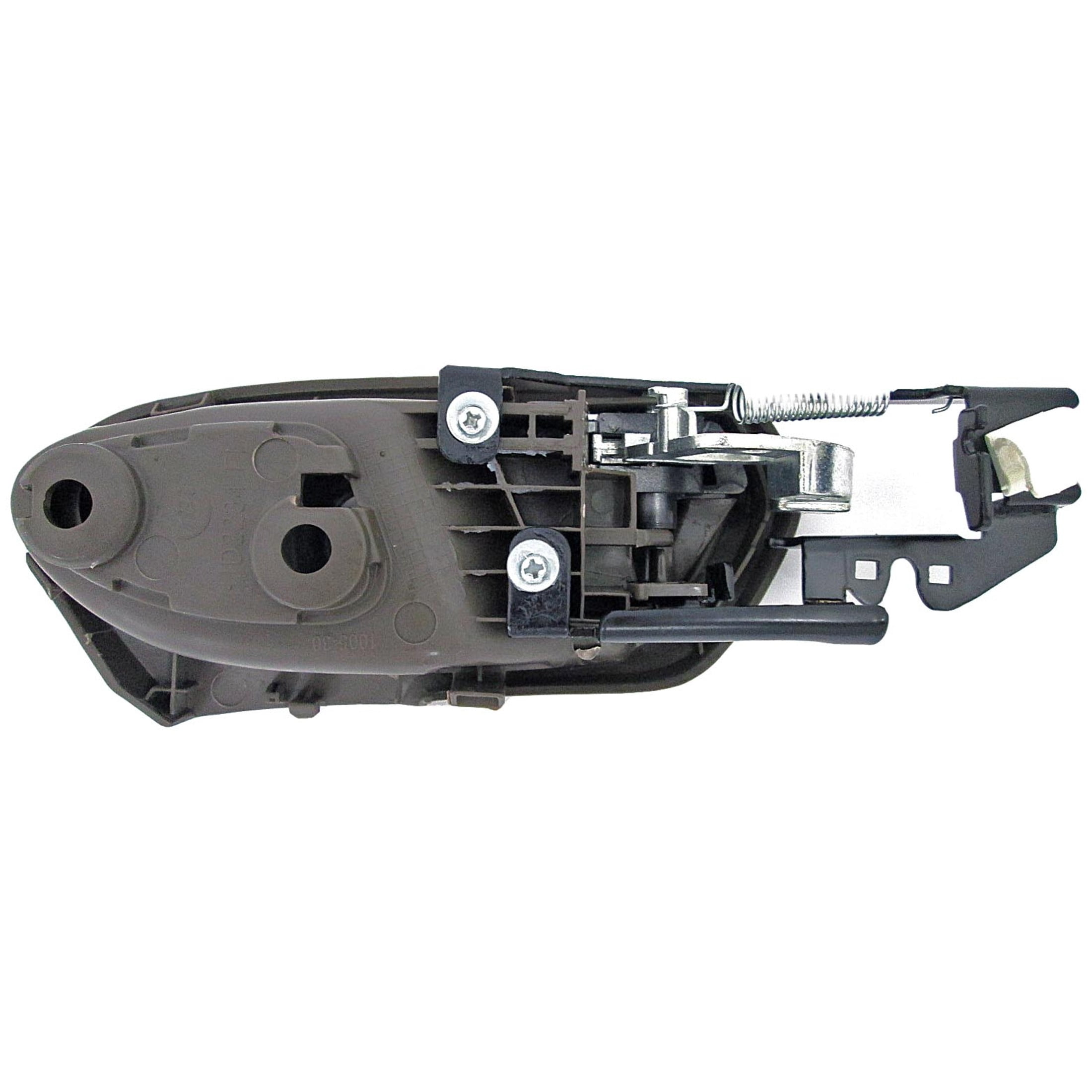 Dorman 81432 Driver Side Interior Door Handle for Specific Honda Models, Smooth Silver Lever; Brown Housing