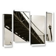 thumbnail image 2 of ArtWall Kevin Calkins "Bay Bridge and Lightpole" 4-Piece Gallery-Wrapped Canvas Staggered Set, 2 of 2
