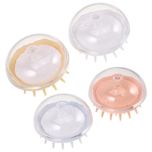EXHUMKY 4Ud Cepillo Para Masaje Y Limpieza Profunda En Y Surtidos