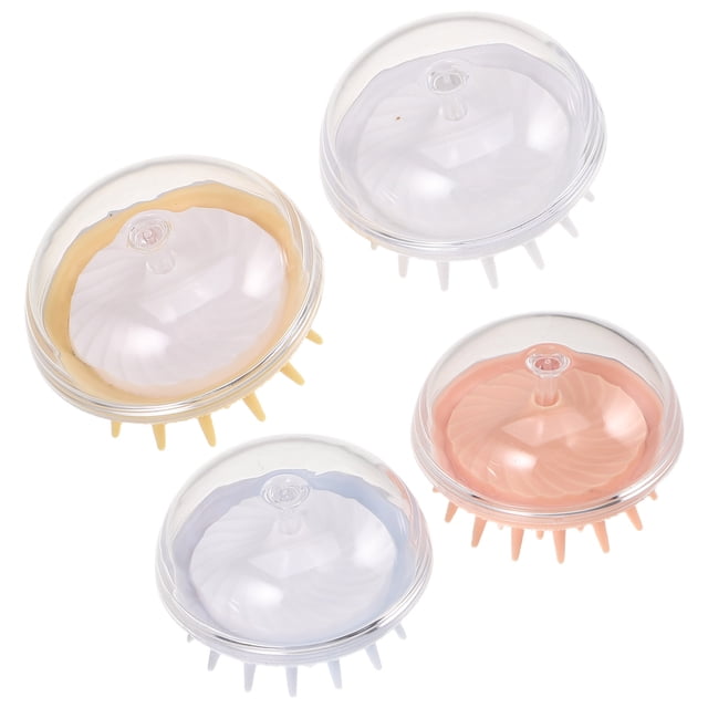 EXHUMKY 4Ud Cepillo Para Masaje Y Limpieza Profunda En Y Surtidos