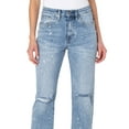 thumbnail image 2 of Earnest Sewn Womens Pocket High-Rise Ankle Jeans, 2 of 3