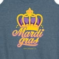 thumbnail image 3 of Instant Message - Mardi Crown - Women's Racerback Tank Top, 3 of 6