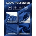 thumbnail image 6 of FEOYA Parachute Sweatpants for Men Y2k Baggy Straight Vintage Track Pants Loose Sport Skateboard Trousers Wide Leg Side Stripes Hip Hop Pant with Drawstring M Blue, 6 of 7