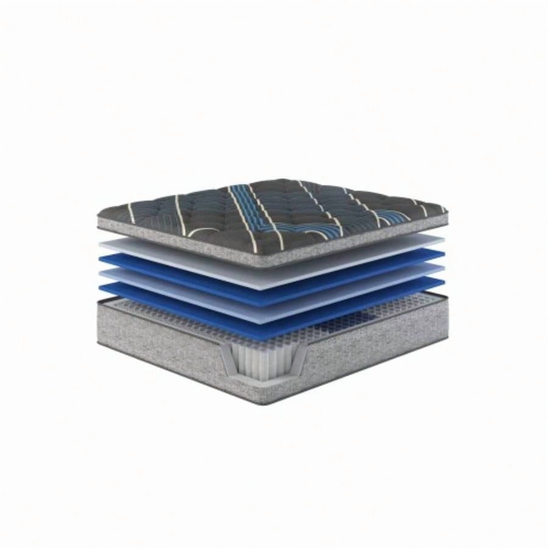 15 Inch Euro Top Hybrid Mattress, Full Size, Individual Pocketed Coils, Plush Comfort for Adults Bedroom