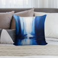 thumbnail image 6 of Blue And Grey Abstract Art Artwork Pillow Covers,Blue And Grey Abstract Art Artwork Throw Pillow Covers 18"×18" ,Living Room Sofa Couch Pillow Covers,Decorative Pillow Covers, 6 of 7