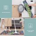 thumbnail image 6 of Blue Pioneer Flower and Paisley Pattern Kitchen Rugs Sets Of 3,Kitchen Runner Rugs Non Skid Washable,Decorative Kitchen Floor Mats for Kitchen,Sink,Laundry,17"x30"+ 17"x47" + 17"x59", 6 of 6