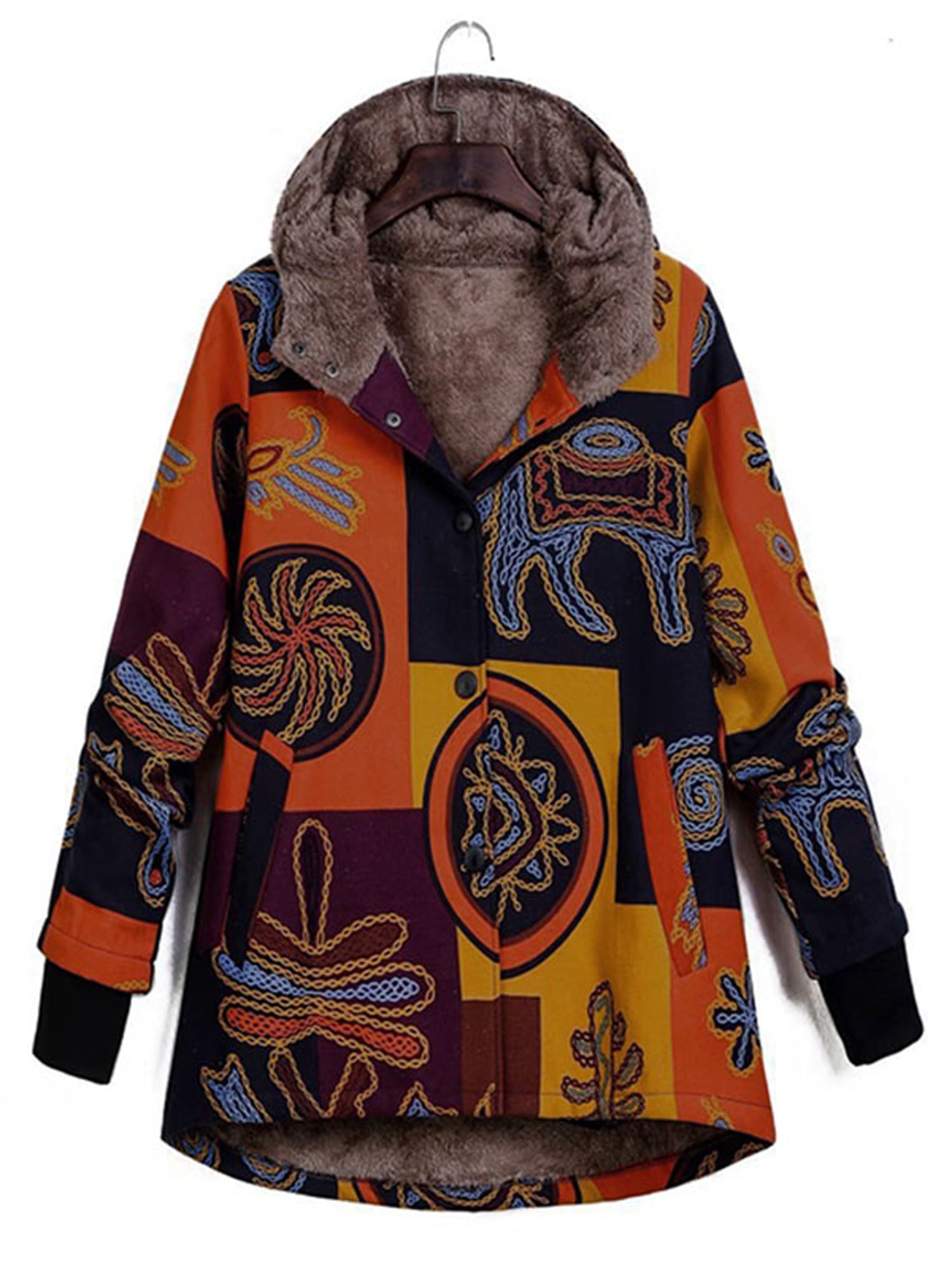 boho fleece jacket