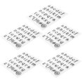 thumbnail image 4 of Clear , Hand-made Portable Lower Case Alphabet Journal , For Card Making Decoration DIY Scrapbook Scrapbooking Photo Album, 4 of 8